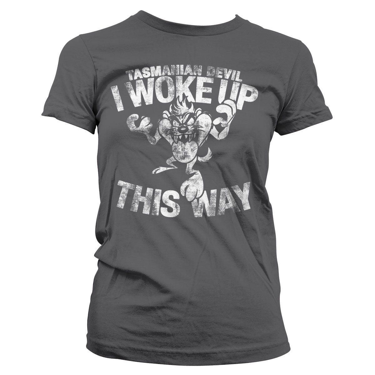 Tasmanian Devil - I Woke Up This Way Girly Tee