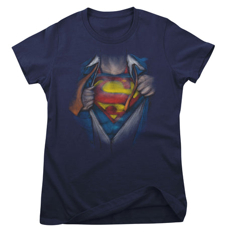 Superman Suit Girly Tee