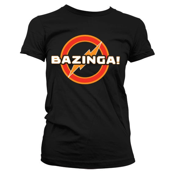 Bazinga Underground Logo Girly T-Shirt