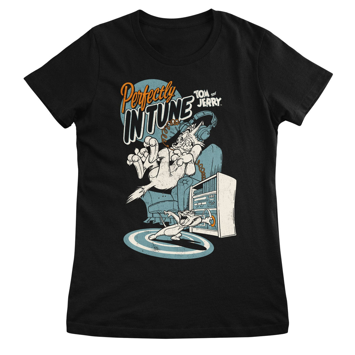 Tom & Jerry - Perfectly In Tune Girly Tee