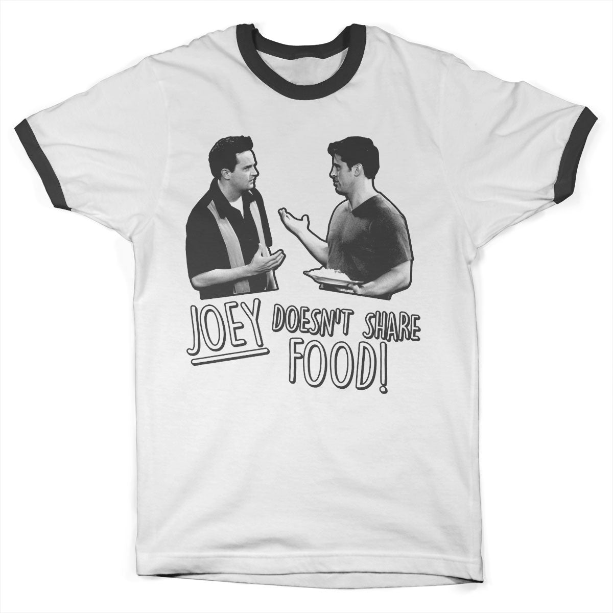 Friends - Joey Doesn't Share Food Ringer Tee