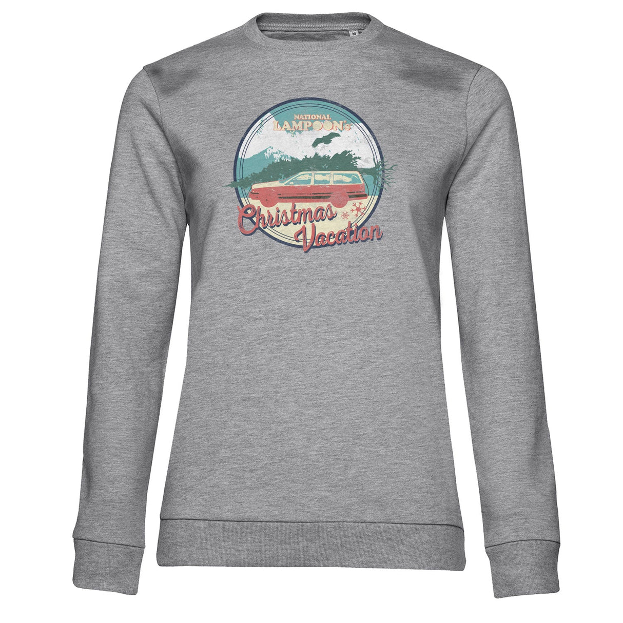 Lampoon's Christmas Vintage Patch Girly Sweatshirt