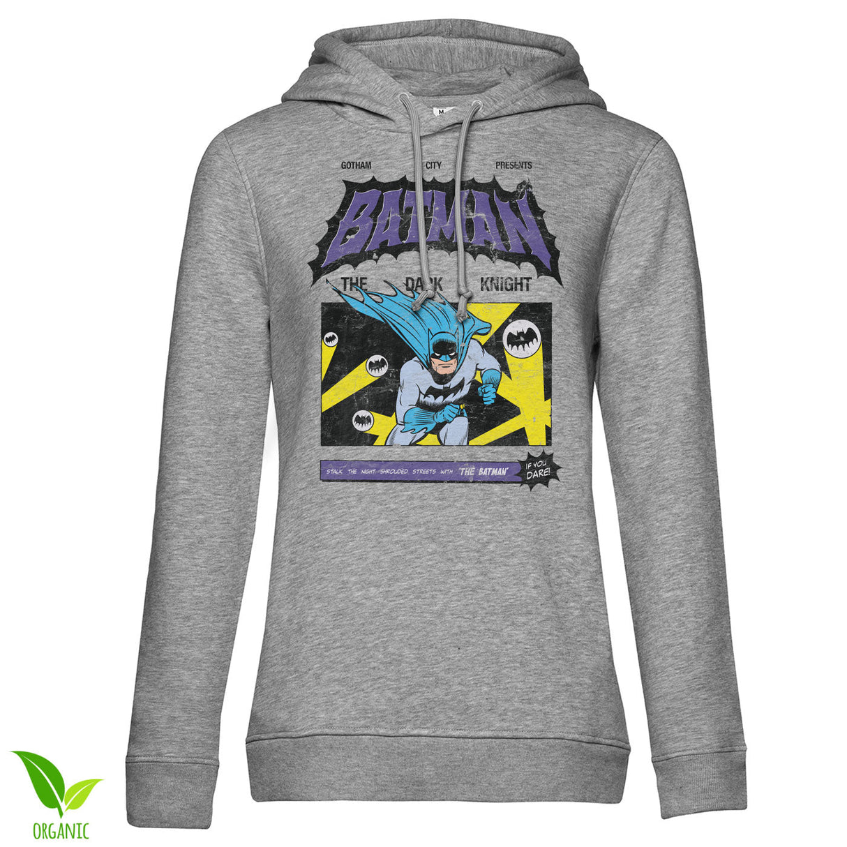 Batman - The Dark Knight Comic Cover Girly Hoodie