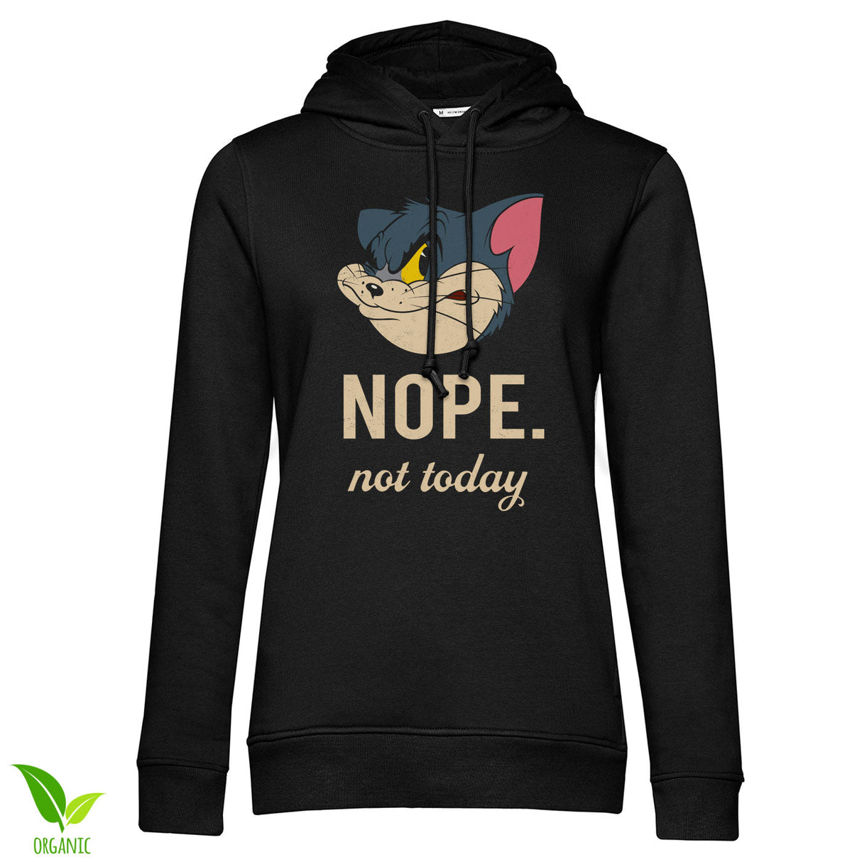 Tom & Jerry - Nope Not Today Girly Hoodie