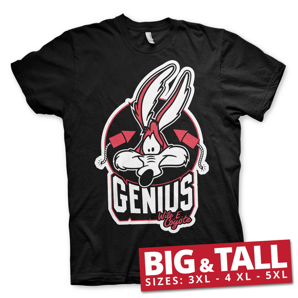 Wile E. Coyote - Genius Big & Tall T-Shirt