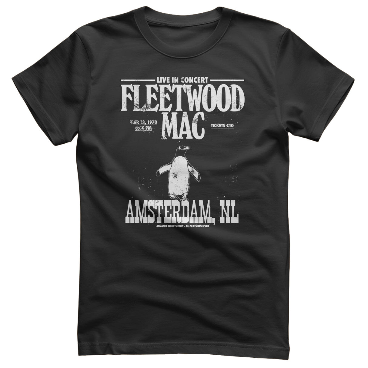 Fleetwood Mac - Amsterdam 1970 T-Shirt
