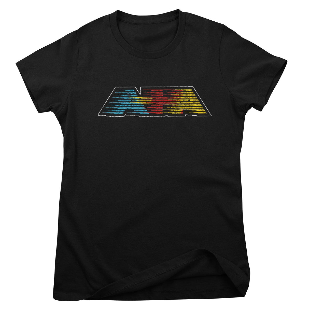 A-Ha Retro Logo Girly Tee