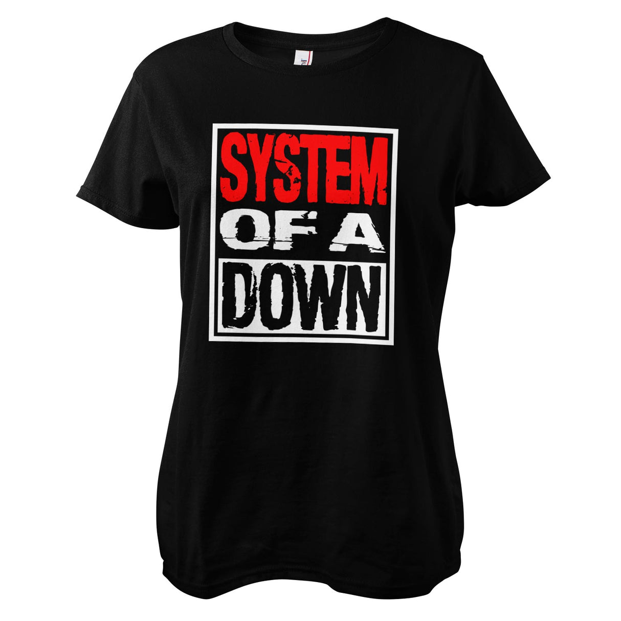 System Of A Down Logo Girly Tee