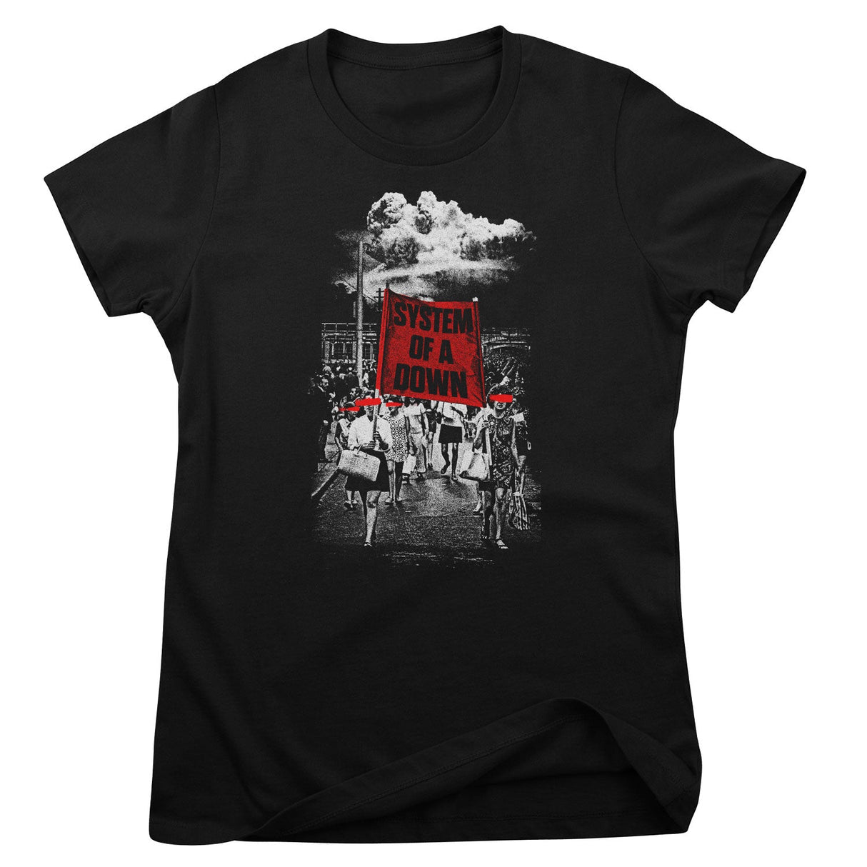 System Of A Down - Banner March Girly Tee