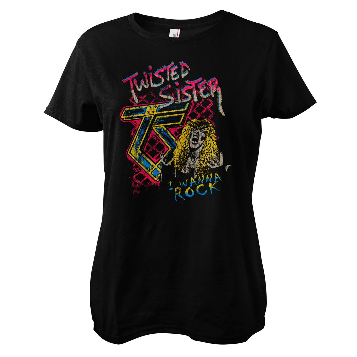 Twisted Sister - I Wanna Rock Girly Tee