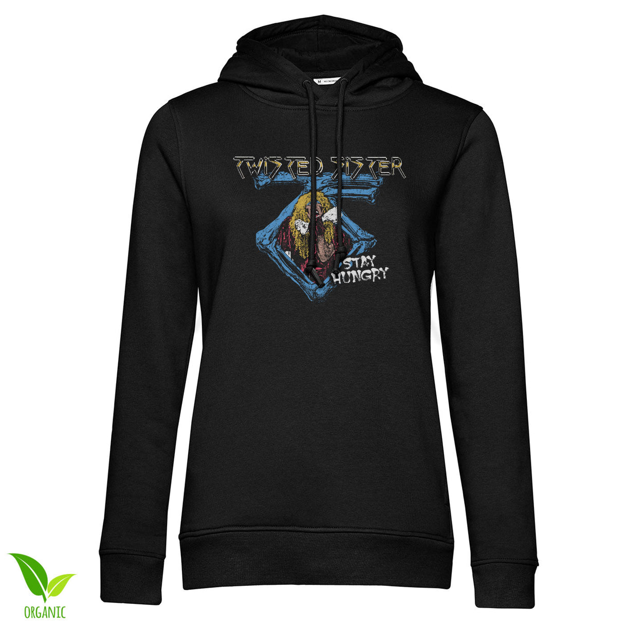 Twisted Sister - Stay Hungry Girly Hoodie