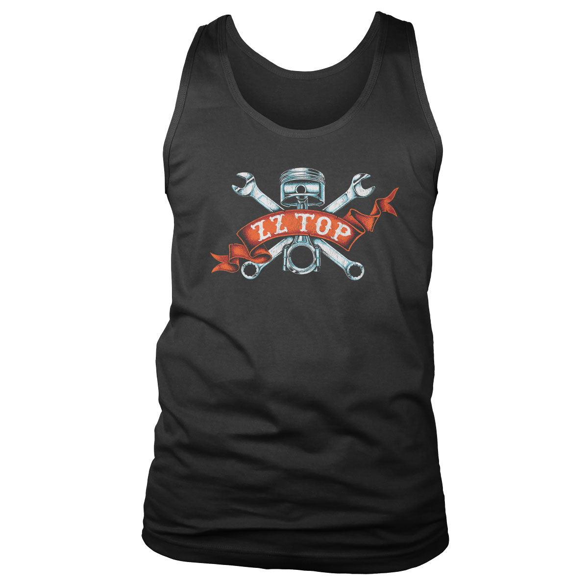 ZZ-Top Piston Flag Tank Top