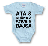 Äta / Kräka & Sova & Bajsa Body