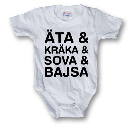 Äta / Kräka & Sova & Bajsa Body