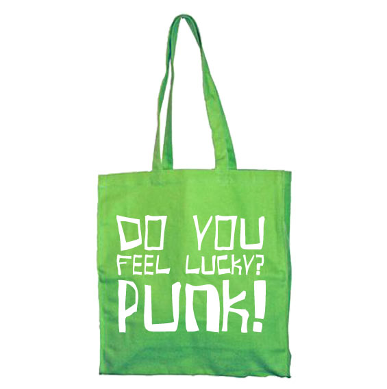 Do You Feel Lucky Punk Tote Bag