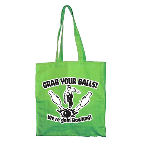 Grab Your Balls Tote Bag