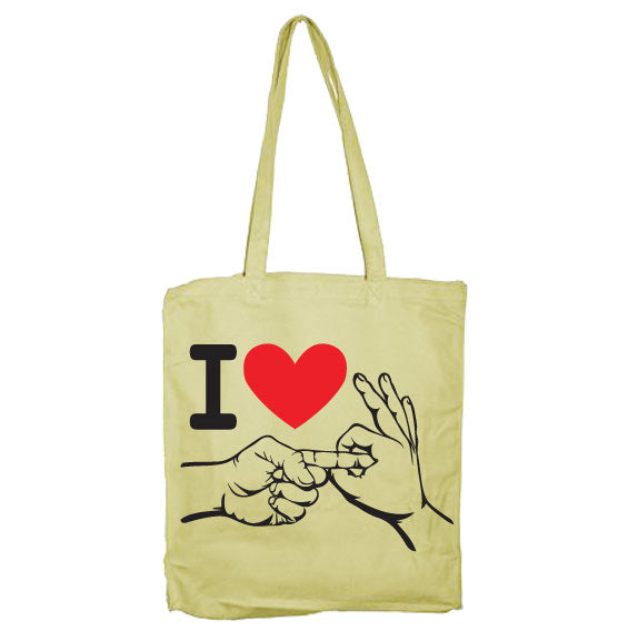 I Love To Make Love Tote Bag