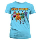 TBBT - Heroes In Theory Girly T-Shirt