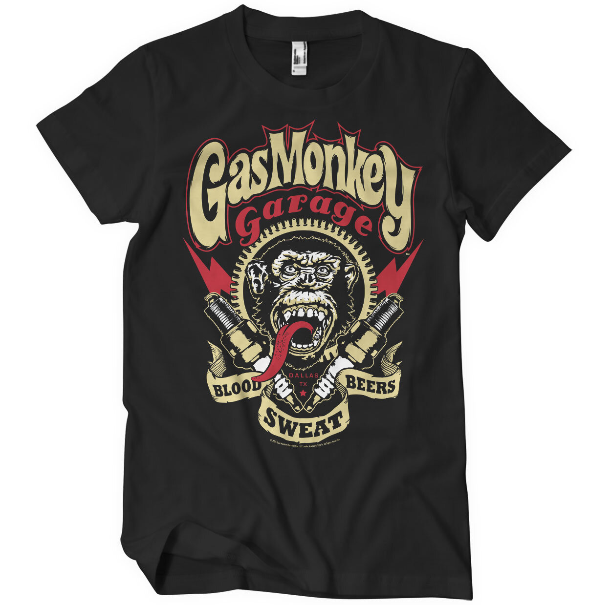 Gas Monkey Garage - Spark Plugs T-Shirt