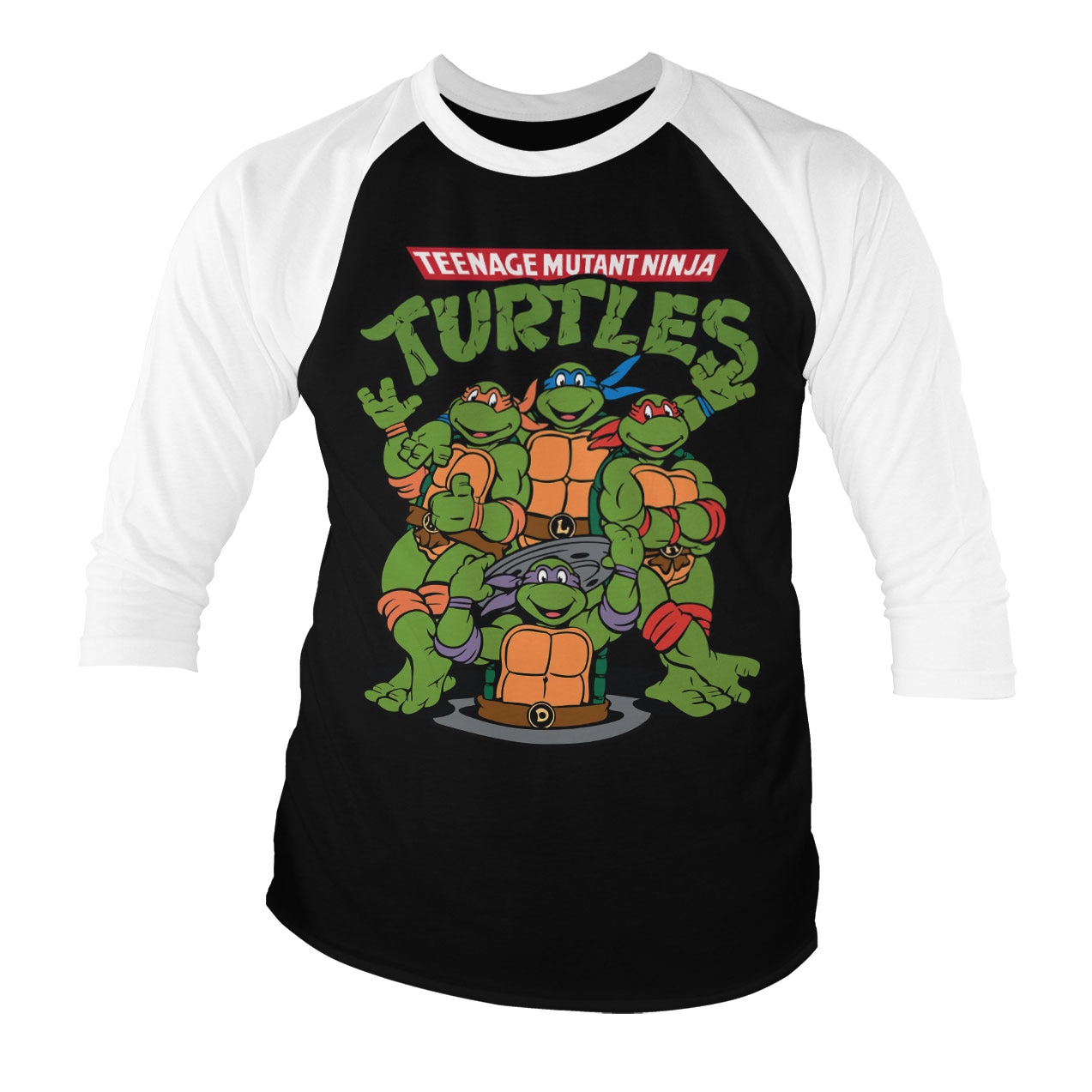 TMNT Group Official Unisex Kids T Shirts Ages 3-12 Years